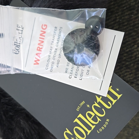 Collectif Molly Vintage Jacket W/ Fur Collar, In Olive Green, NWT - Picture 13 of 15